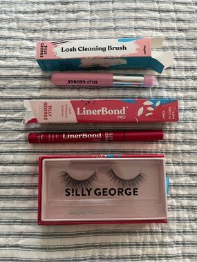 Silly George Lash System Bundle: LinerBond PRO, Brush & SuperNatural Lashes